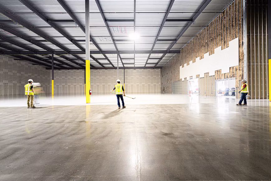 Commercial cleaning team serving businesses in Luton